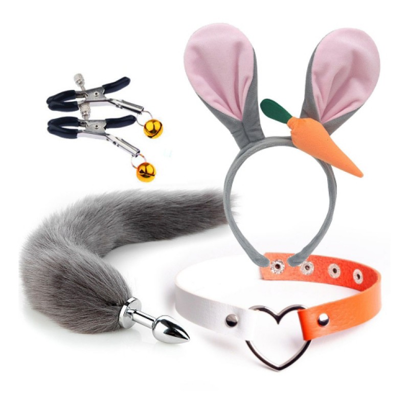 Комплект аксессуаров для взрослых игр Rabbit with Carrot Set. Артикул: IXI61584