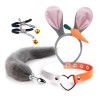 Set of accessories for adult games Rabbit with Carrot Set
