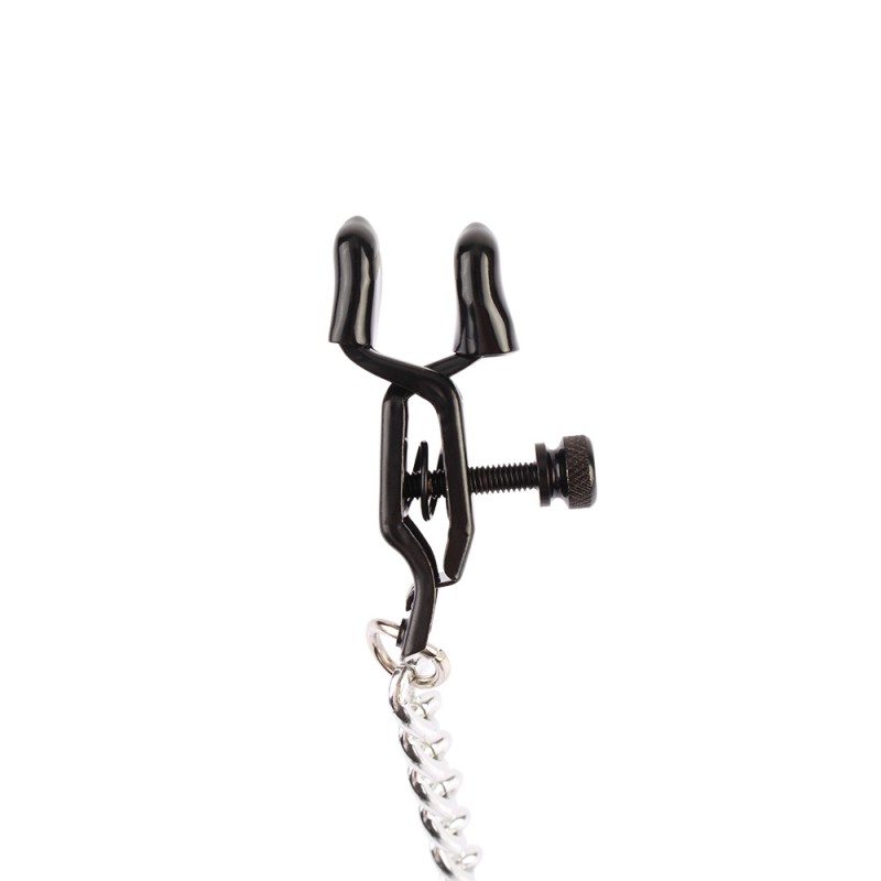 Зажимы для сосков с расширителем рта Humiliate Mouth Spreader with Nipple Clamps. Артикул: IXI61594