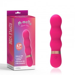 Rechargeable Pink Multi-Speed Ripple Vibe Vibrator