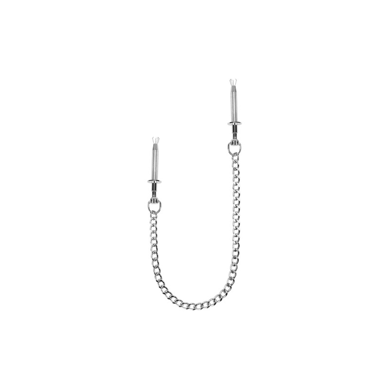 Зажимы для сосков на цепочке Sense Play Claw Clamps. Артикул: IXI61599