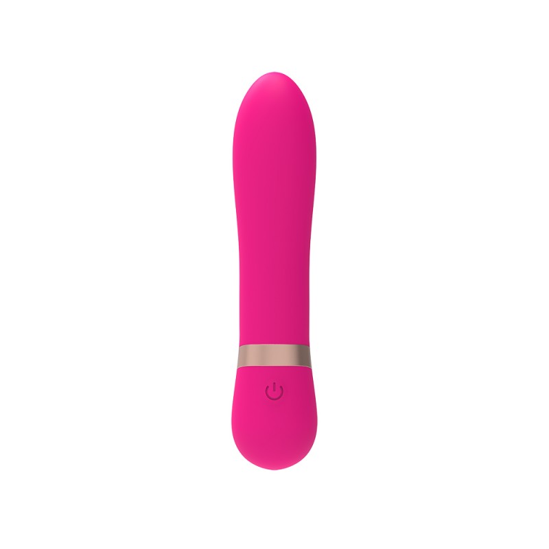 Перезаряжаемый розовый мультискоростной вибратор Romp Vibe. Артикул: IXI61604