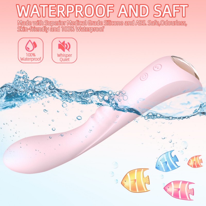 Вибратор для женщин изящной формы G-spot Arouse Pink. Артикул: IXI61605