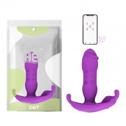 Womens Concealed Vibrator Thumping Dual G Vibe App Version Purple