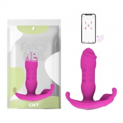 Womens Concealed Vibrator Thumping Dual G Vibe App Version Rose