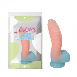 Luminous Color Dildo Mech Suction Cup