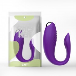 Double Vibration Stimulator for a pair of U Vibe Purple