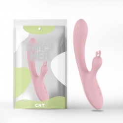 Vibrator with clitoral stimulator Sweet Dear Vibe Pink