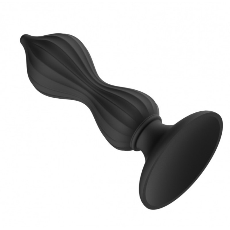 Черная анальная пробка Swirling Anal Plug No.2. Артикул: IXI61666