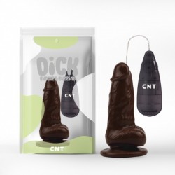       Vibrating Beginner Dildo Brown 6.0