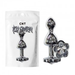 Crystal Butt Plug Detachable Bubble Blossom Gem Plug