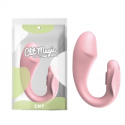 Vibration stimulator for women Dolphin Strap-on Pink