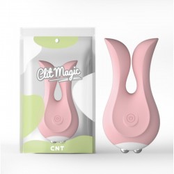 Clitoral vibrator with ears Bunny Rock Pink