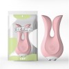 Clitoral vibrator with ears Bunny Rock Pink