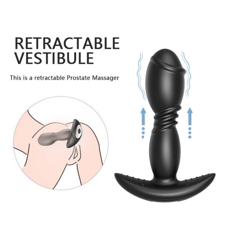 Prostate Massager for Men P-spot Thumper Strap-On Purple. Артикул: IXI61760