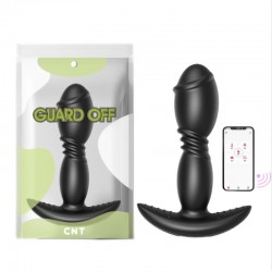 Prostate massager for men P-spot Thumper App Version Black