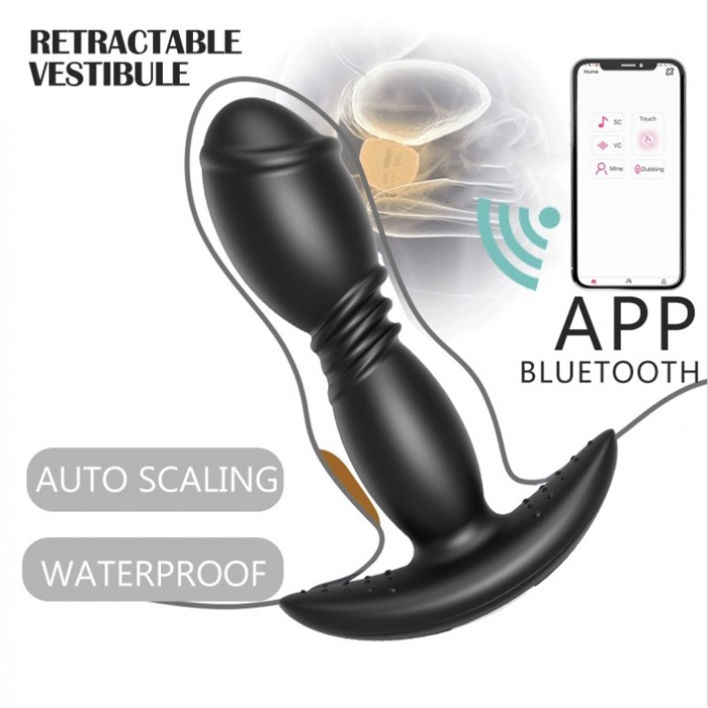 Массажер простаты для мужчин P-spot Thumper App Version Black. Артикул: IXI61761