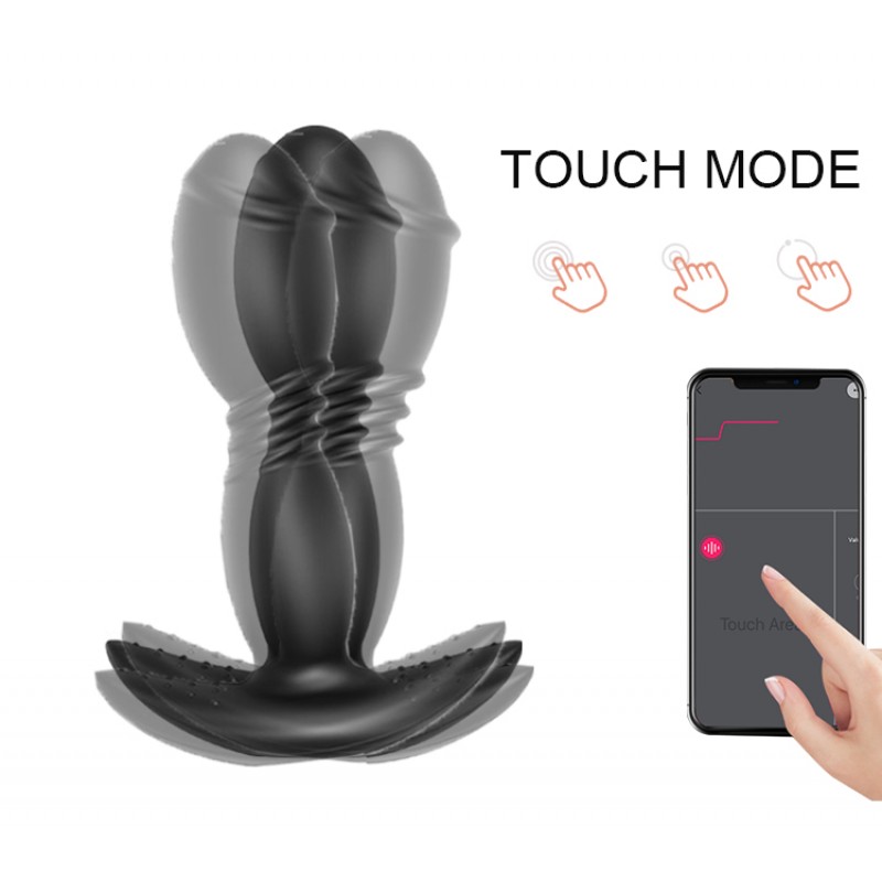 Массажер простаты для мужчин P-spot Thumper App Version Black. Артикул: IXI61761