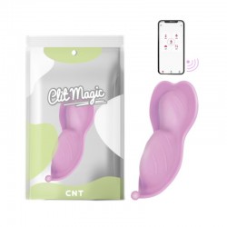 Двойной вибростимулятор скрытого ношения Secret Tease Panty Vibe App Version Pink
