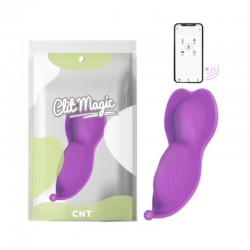 Двойной вибростимулятор скрытого ношения Secret Tease Panty Vibe App Version Purple по оптовой цене