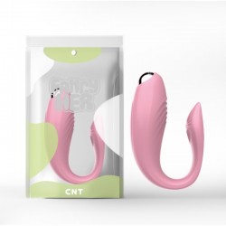 Double vibration stimulator for pair U Vibe Light Pink