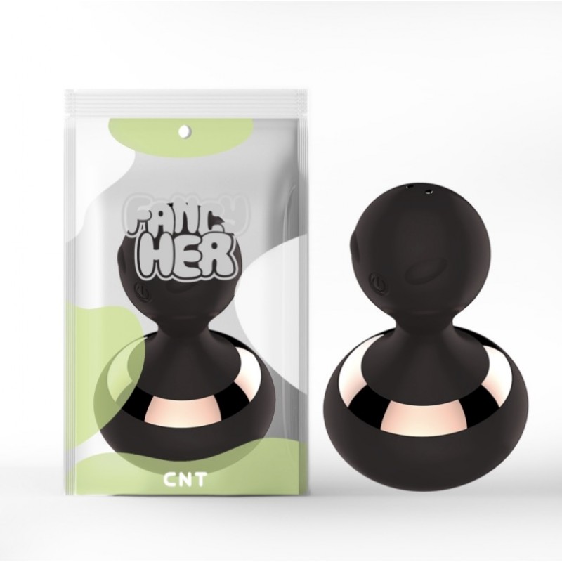 Вибростимулятор черный для женщин Body Ecstasy Gold. Артикул: IXI61789