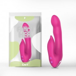 Dual Stylish Vibrator Dual Fantasy Rabbit Pink