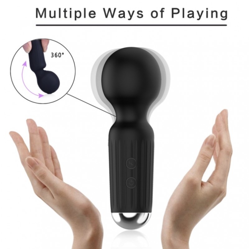 Клиторальный вибростимулятор Sweetie Wand Black. Артикул: IXI61798