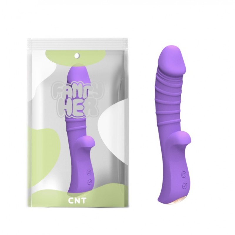 Стильный мультифункциональный виратор Sparkle G Purple. Артикул: IXI61808