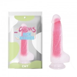 Pink Glow Mr Muscle Luminous Suction Cup Dildo