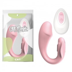 Dolphin Strap-on Remote Version Pink