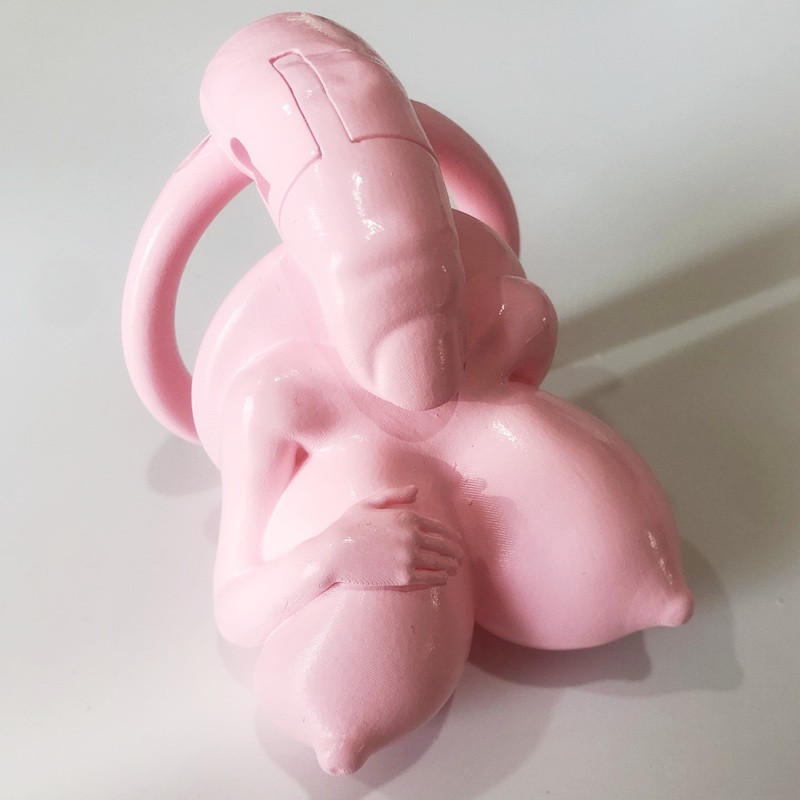 Пояс верности для мужчин Big Boobs New Chastity Device Black. Артикул: IXI61875
