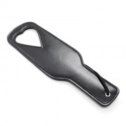 Black Heart Spanking Paddle