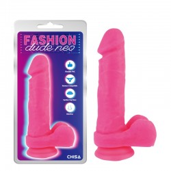 Dildo Suction Cup Dual Density Cock Dildo Pink 8.2