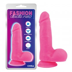    Dual Density Cock Dildo Pink 7.0