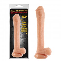 Long suction cup dildo Ballsy Caballero Flesh