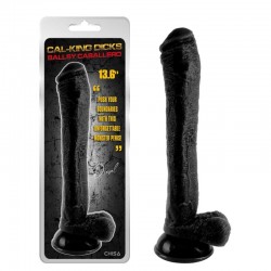 Long suction cup dildo Ballsy Caballero Black