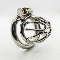 stainless steel chastity device ZC211-S   