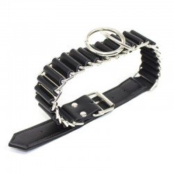    Bondage Slave Leather Collar