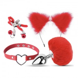       Bondage Toys Kit Red