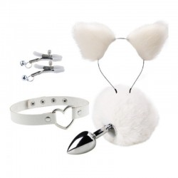       Bondage Toys Kit White   