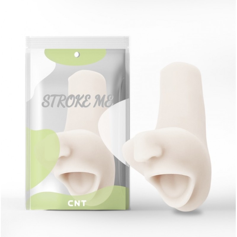 Masturbator for men Deep Throat Stroker White. Артикул: IXI62036