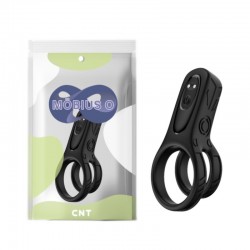 Vibrating Cock Rings Dual Enhance Ring Black