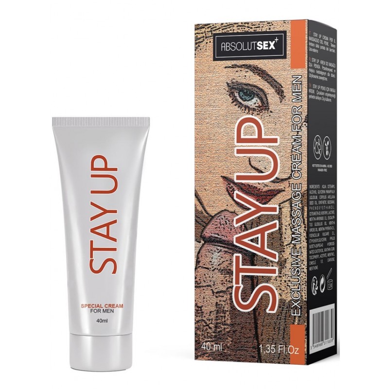 Крем пролонгатор с охлаждающим эффектом Stay Up, 40мл. Артикул: IXI62043