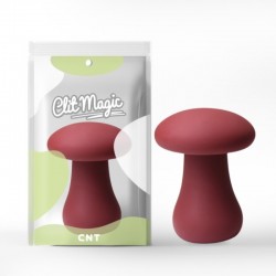 Vibration stimulator for women 3D Design Oyster Mushroom Red