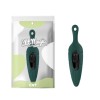 Vibration stimulator for women Foliage Tickler Green