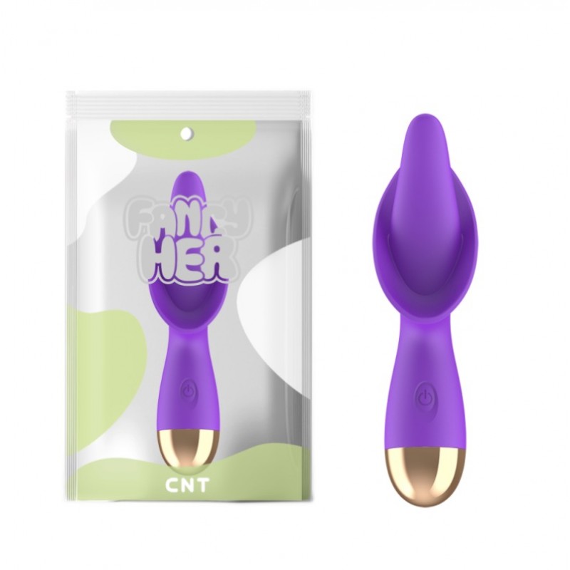 Вибростимулятор для женщин Fun Tongue Purple. Артикул: IXI62088