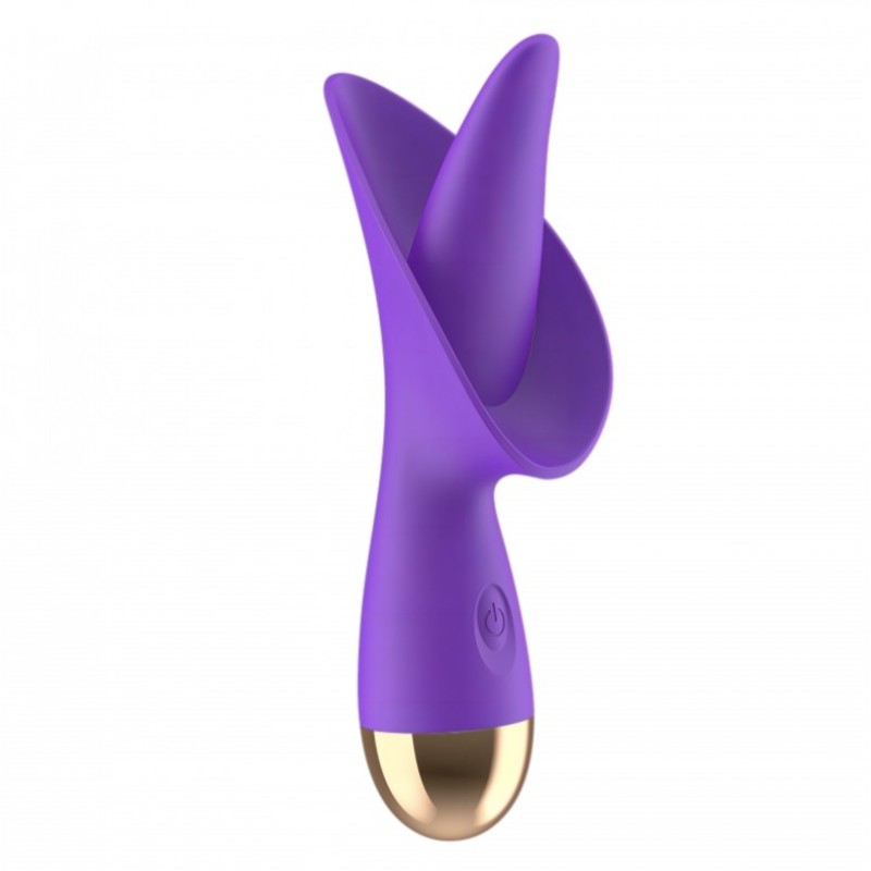 Вибростимулятор для женщин Fun Tongue Purple. Артикул: IXI62088