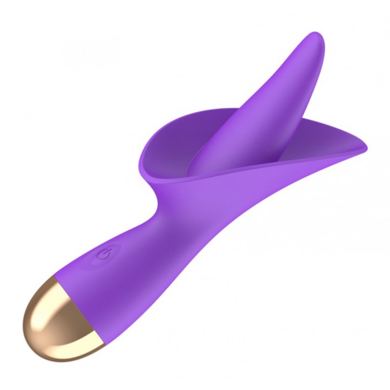 Вибростимулятор для женщин Fun Tongue Purple. Артикул: IXI62088