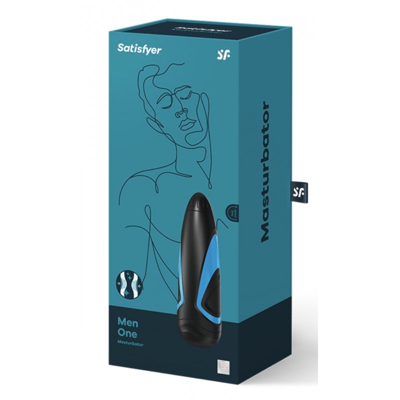 Vibrating masturbator for men Satisfyer Men One Masturbator. Артикул: IXI62103